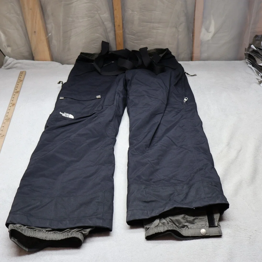 North Face Snow Pants‎ Mens XL Black Ski Snow Winter Waterproof Insulated 38x32